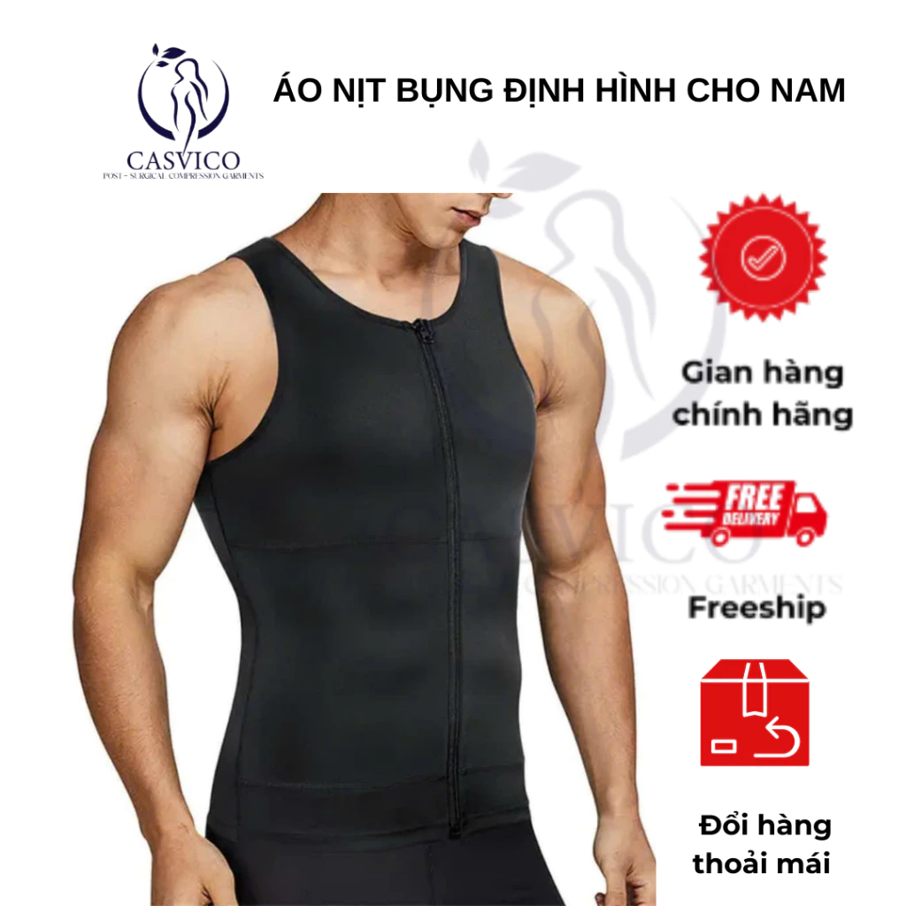 Áo Nịt Bụng Định Hình Cơ Thể Thon Gọn Cho Nam - BF01