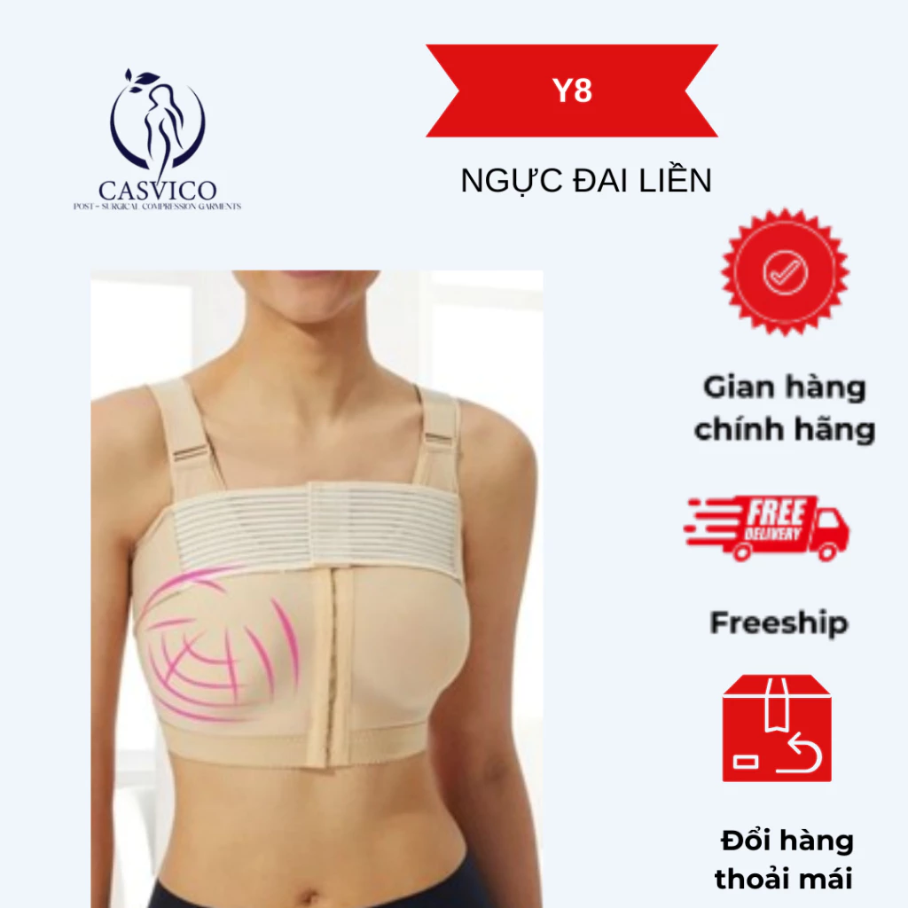 Áo định hình ngực Casvico Y8