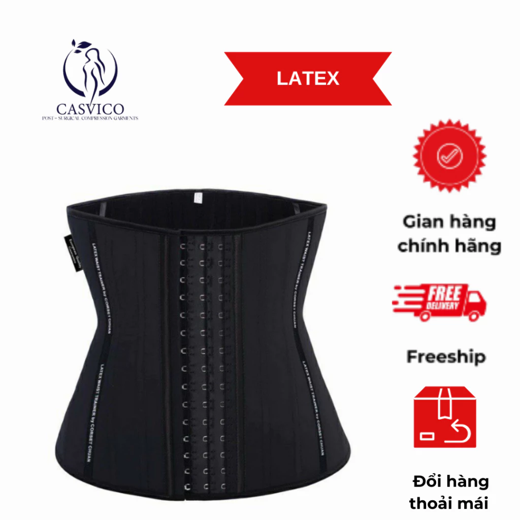 Đai nịt bụng Corset Latex chính hãng (LATEX CHUAN)