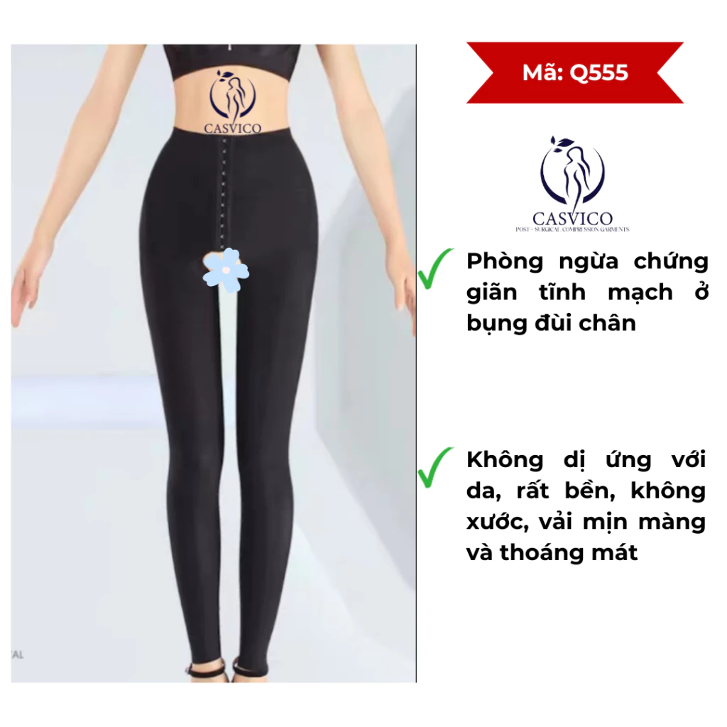 Quần định hình bụng, mông, đùi Q555